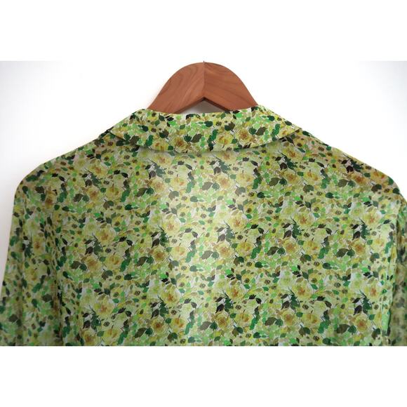 FAVORITE DAUGHTER Lover Floral Chiffon Wrap Crop Top Neiman Marcus S $188 - Picture 10 of 14
